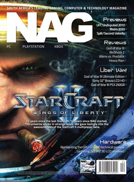 New Age Gaming – April 2010 Cover