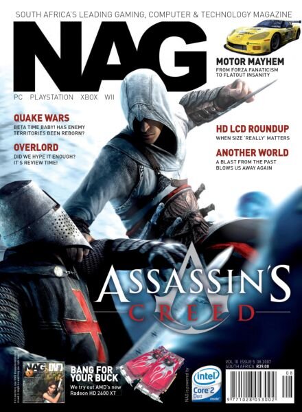 New Age Gaming – August 2007 Cover