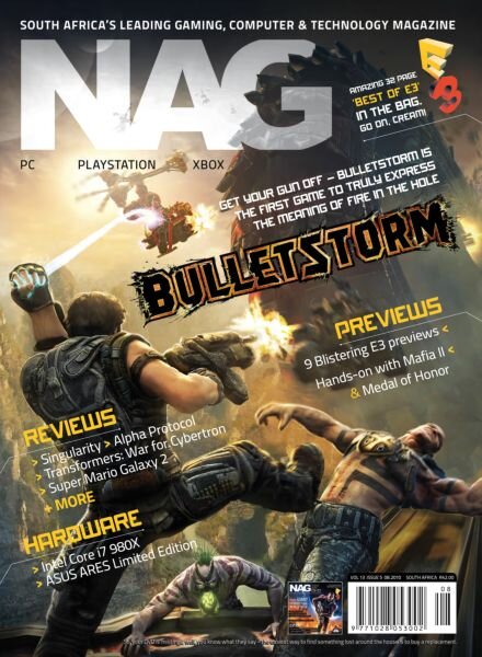 New Age Gaming – August 2010 Cover