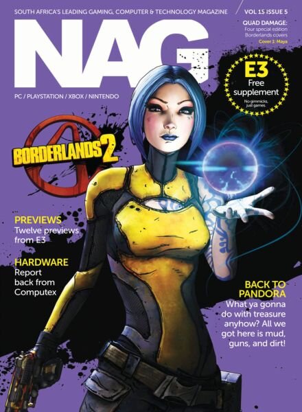 New Age Gaming – August 2012 Cover