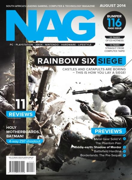 New Age Gaming – August 2014 Cover