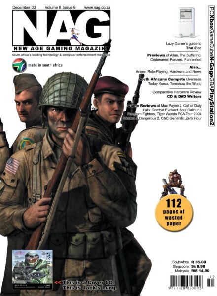 New Age Gaming – December 2003 Cover