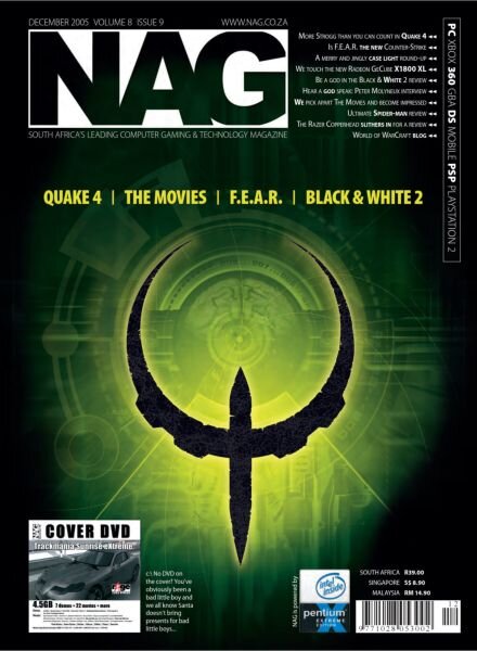 New Age Gaming – December 2005 Cover