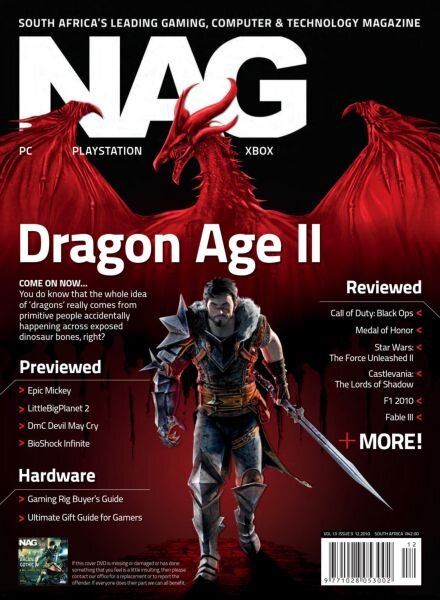 New Age Gaming – December 2010 Cover