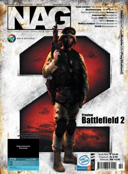 New Age Gaming – February 2005 Cover