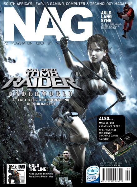 New Age Gaming – February 2008 Cover