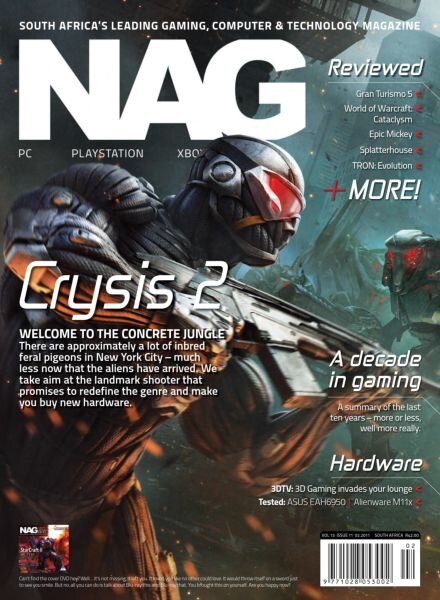 New Age Gaming – February 2011 Cover
