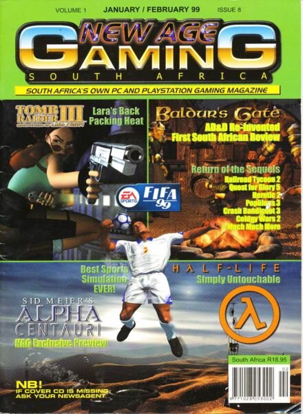 New Age Gaming – January 1999 Cover
