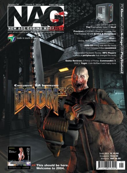 New Age Gaming – January 2004 Cover