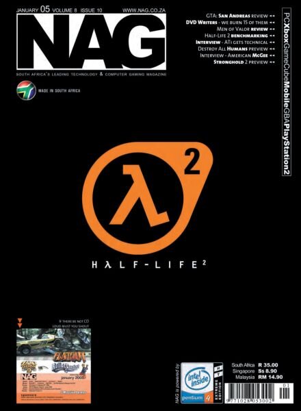 New Age Gaming – January 2005 Cover