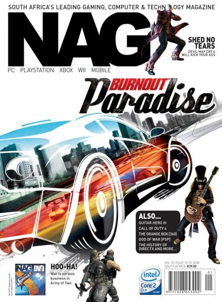 New Age Gaming – January 2008 Cover