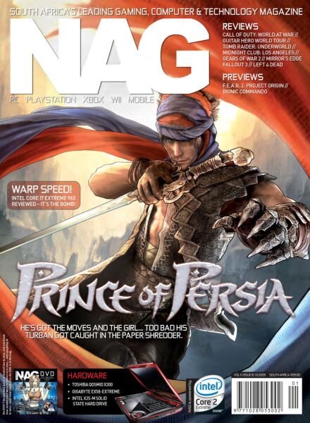 New Age Gaming – January 2009 Cover