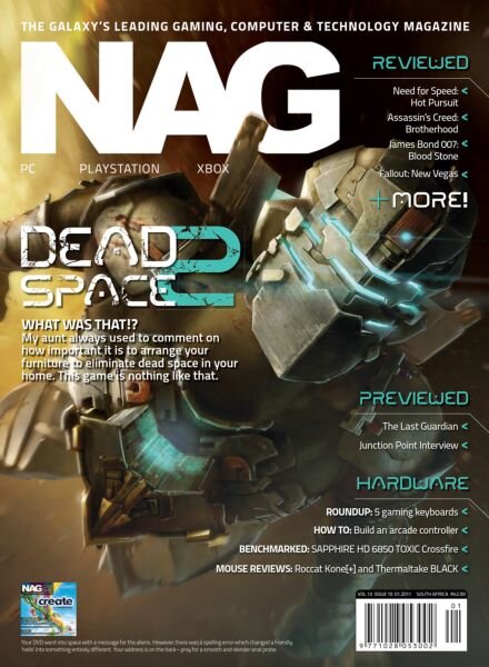 New Age Gaming – January 2011 Cover