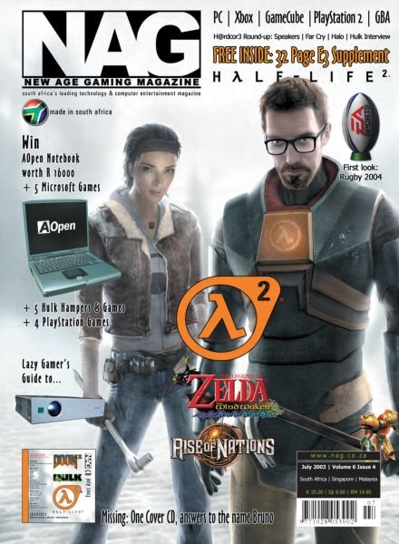 New Age Gaming – July 2003 Cover