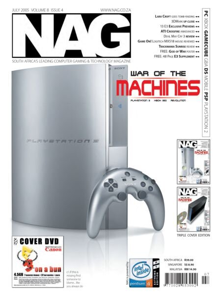 New Age Gaming – July 2005 Cover
