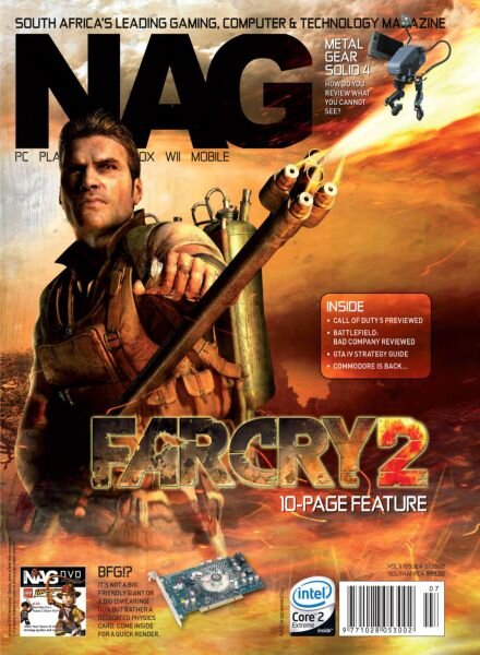 New Age Gaming – July 2008 Cover