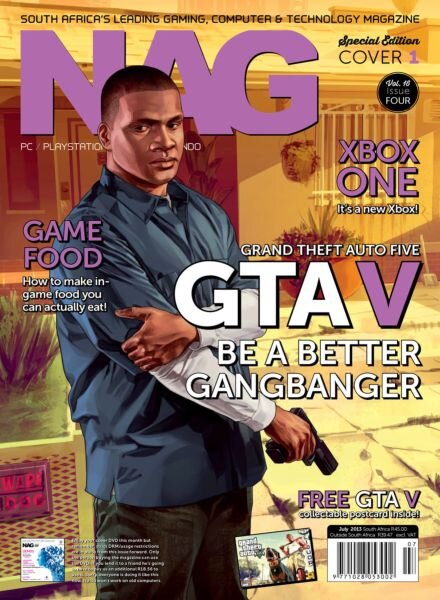 New Age Gaming – July 2013 Cover