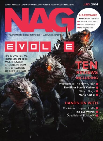 New Age Gaming – July 2014 Cover