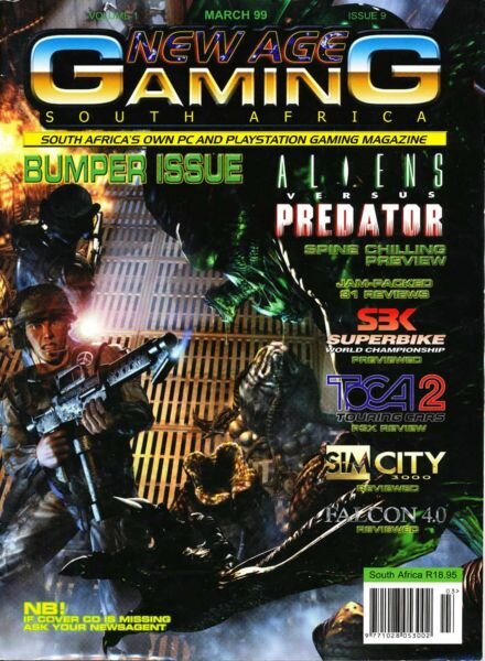 New Age Gaming – March 1999 Cover