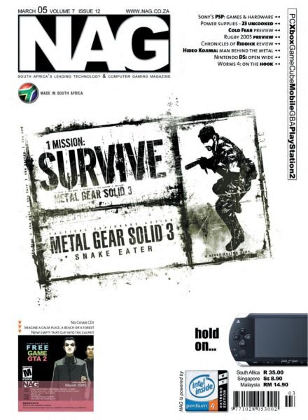 New Age Gaming – March 2005 Cover