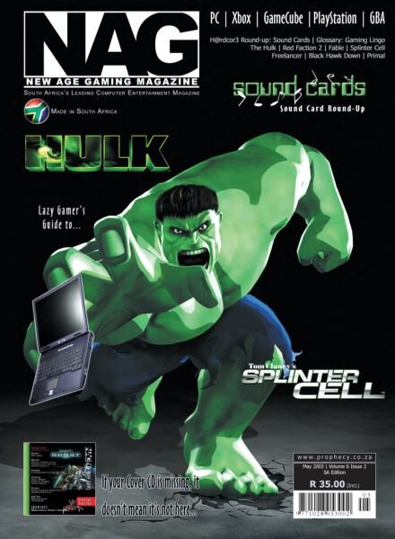 New Age Gaming – May 2003 Cover