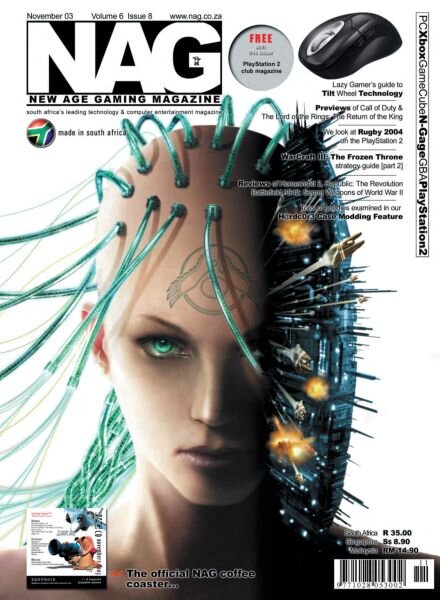 New Age Gaming – November 2003 Cover