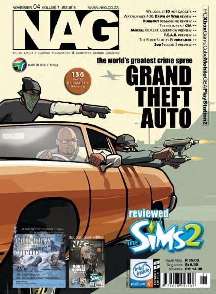 New Age Gaming – November 2004 Cover