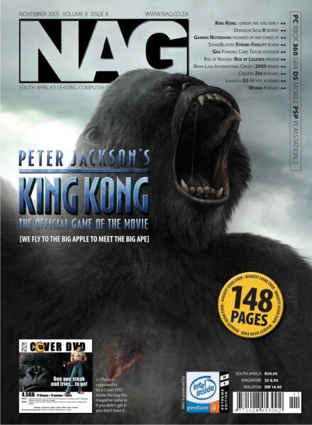 New Age Gaming – November 2005 Cover