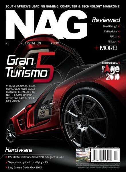 New Age Gaming – November 2010 Cover