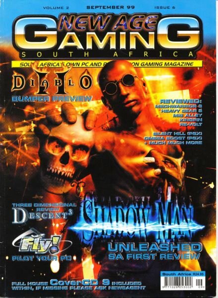 New Age Gaming – September 1999 Cover