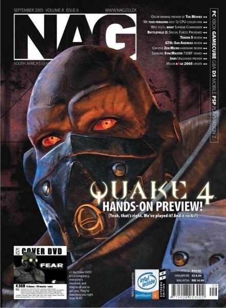 New Age Gaming – September 2005 Cover