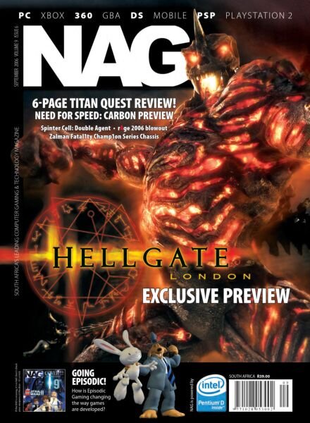 New Age Gaming – September 2006 Cover