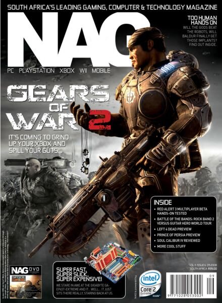 New Age Gaming – September 2008 Cover