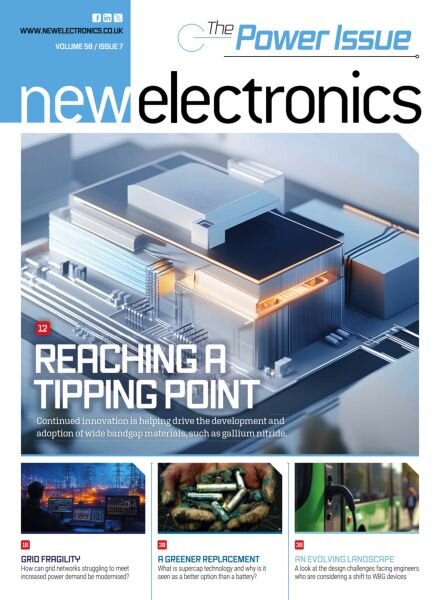 New Electronics – July-August 2025 Cover