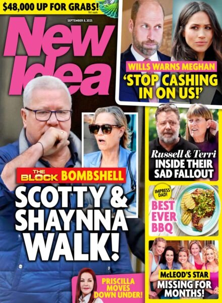 New Idea – 31 August 2025 Cover