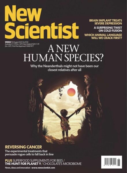 New Scientist Australian Edition – 30 August 2025 Cover