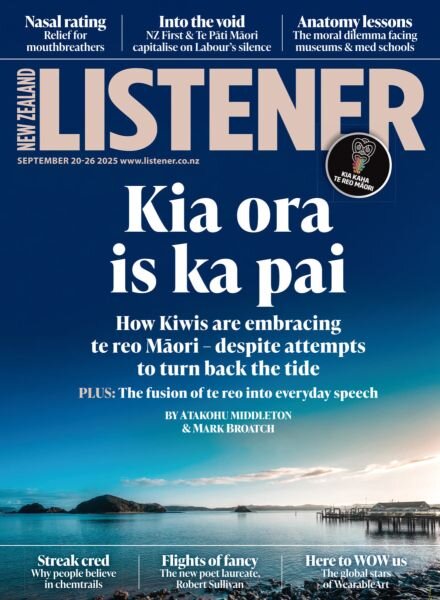 New Zealand Listener – 14 September 2025 Cover