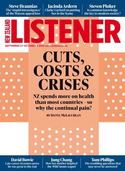 New Zealand Listener – 21 September 2025 Cover