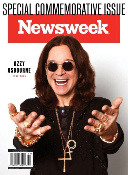 Newsweek Special commemorative Issue – Ozzy Osbourne 1948-2025 Cover