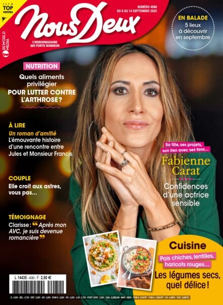 Nous Deux – 8 Septembre 2025 Cover