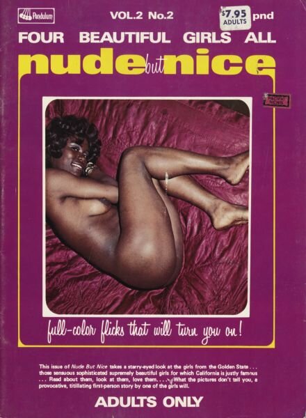 Nude But Nice – Vol 2 N 2 May-June 1972 Cover