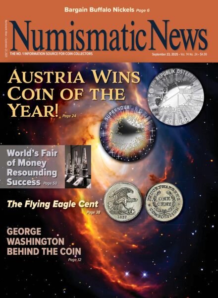 Numismatic News – September 23 2025 Cover