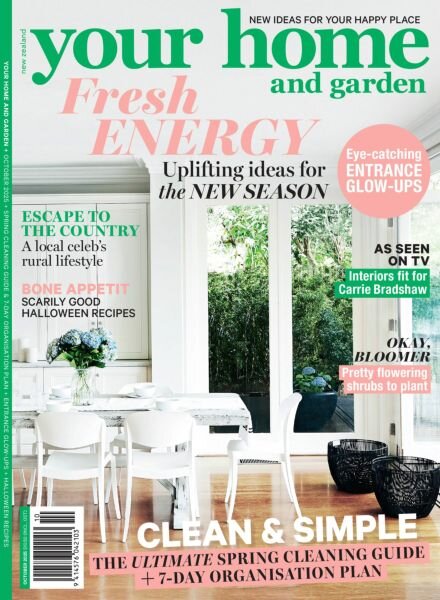 NZ Your Home & Garden – October 2025 Cover