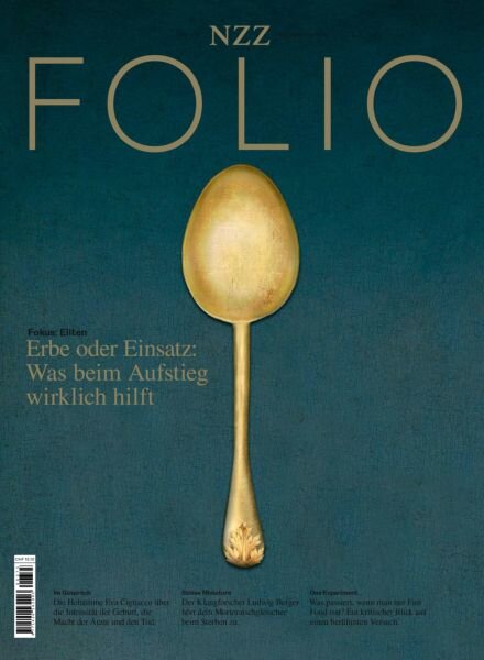 NZZ Folio – September 2025 Cover