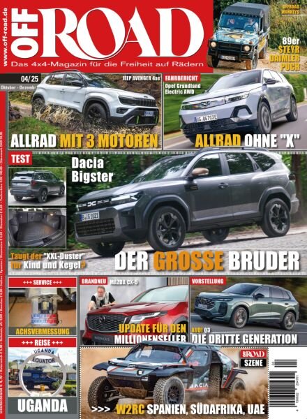 Off Road – Oktober-Dezember 2025 Cover