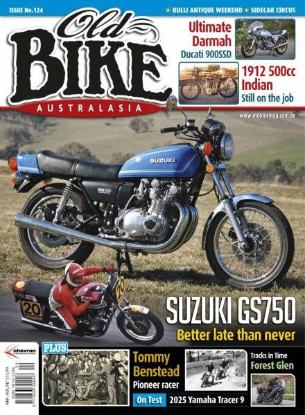Old Bike Australasia – Issue 124 2025 Cover
