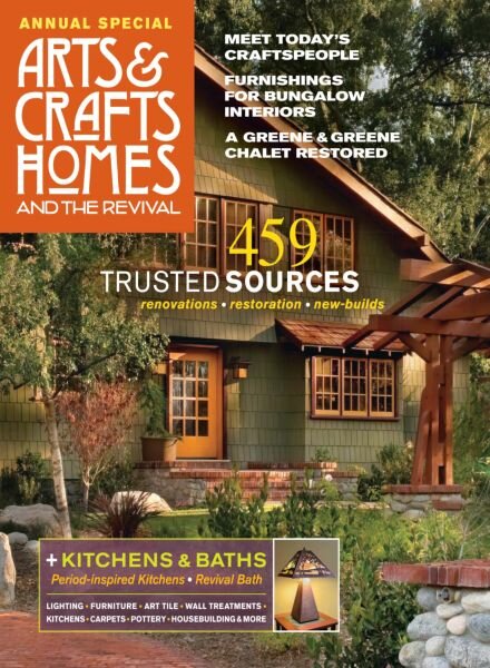 Old House Journal – Arts & Crafts Homes – September 2025 Cover