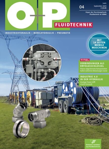 O+P Fluidtechnik – September 2025 Cover