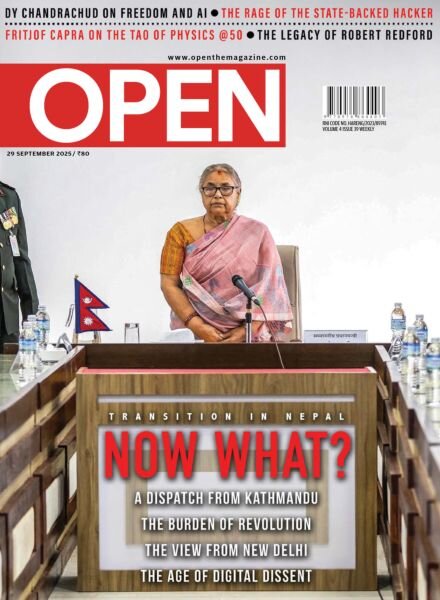Open Magazine – 29 September 2025 Cover