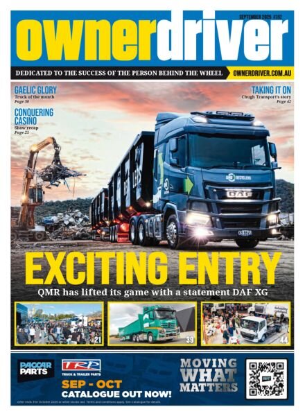 Owner Driver – September 2025 Cover